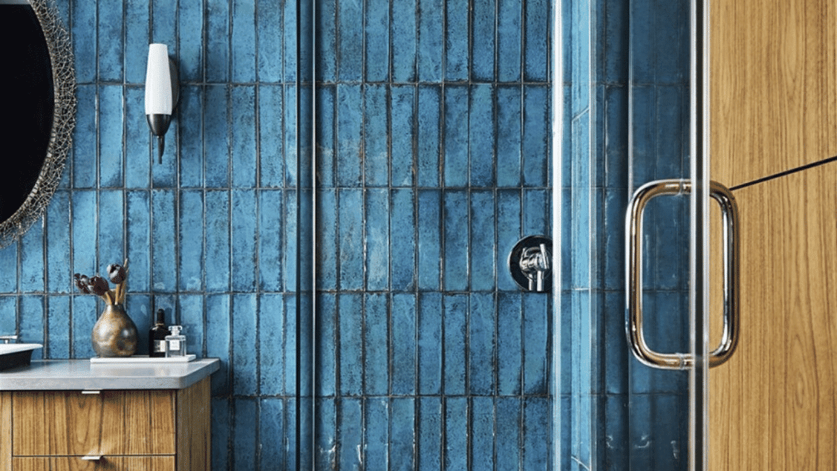Dive Into These Denim Blue Tile Looks